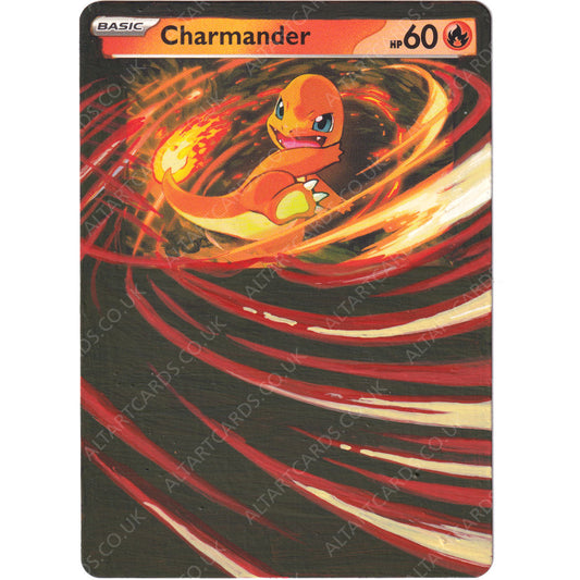 Altered Art - Pokemon Charmander