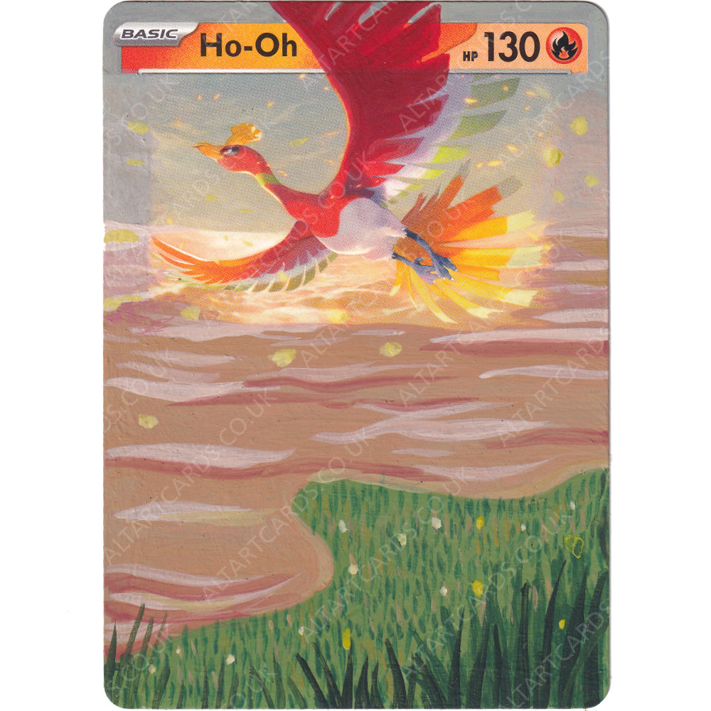 Altered Art - Pokemon Ho-Oh