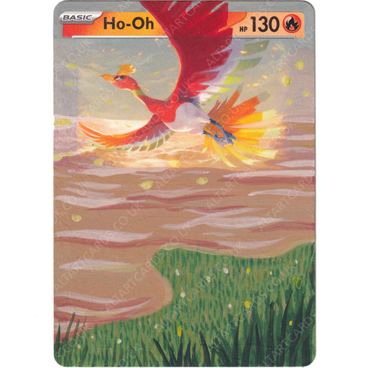 Altered Art - Pokemon Ho-Oh