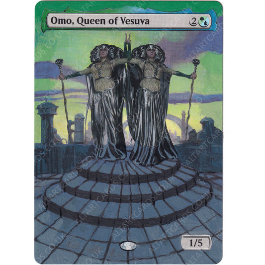 Altered Art - Omo, Queen of Vesuva