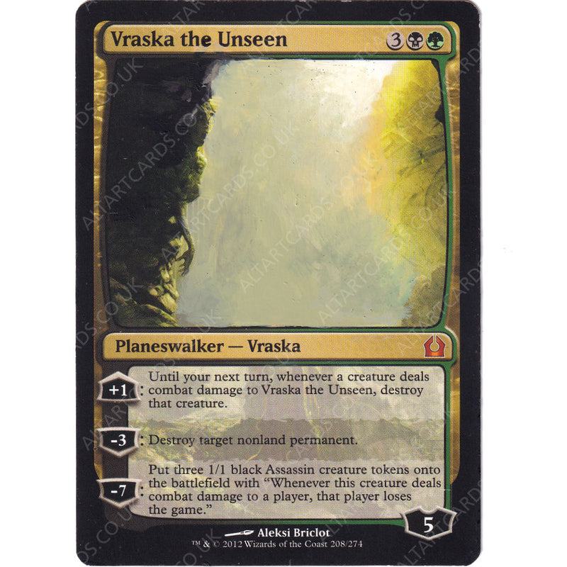 Altered Art - Vraska the Unseen
