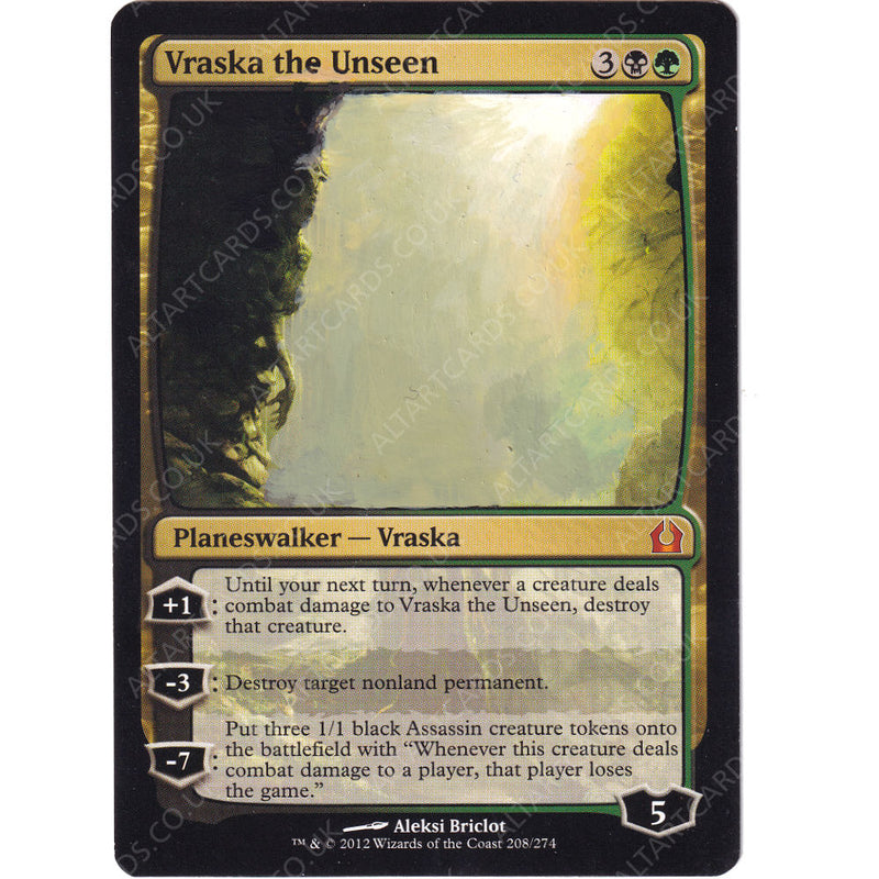 Altered Art - Vraska the Unseen