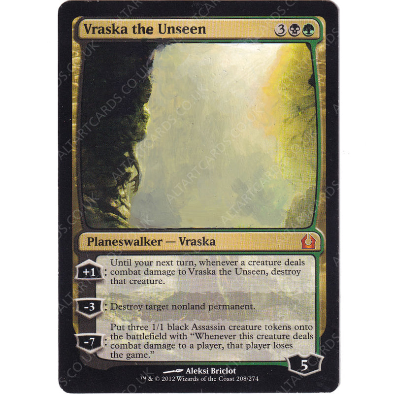 Altered Art - Vraska the Unseen