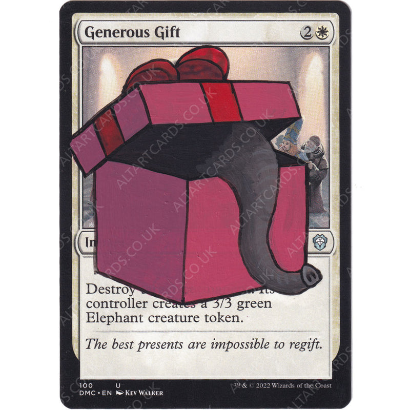 Altered Art - Generous Gift