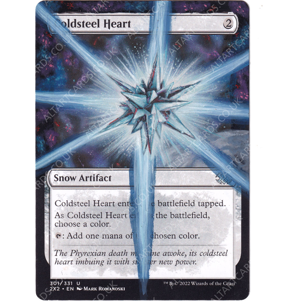 Altered Art - Coldsteel Heart