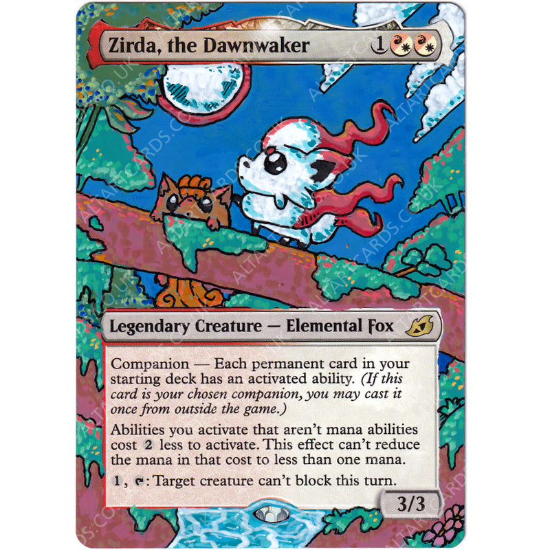 Altered Art - Zirda, the Dawnwaker