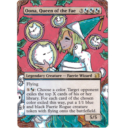 Altered Art - Oona, Queen of the Fae