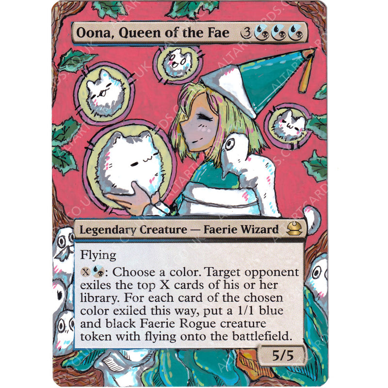 Altered Art - Oona, Queen of the Fae