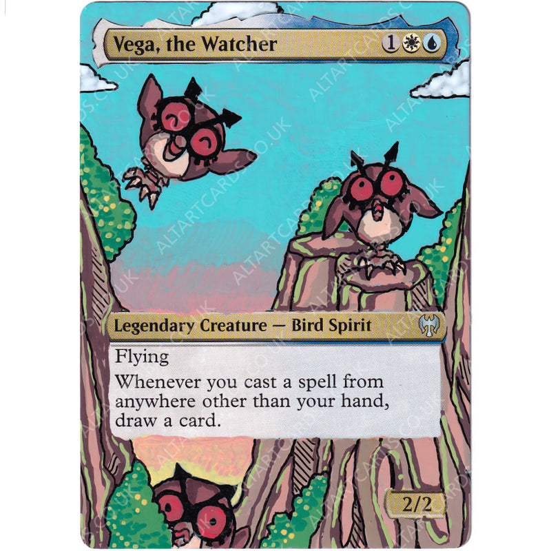 Altered Art - Vega, the Watcher