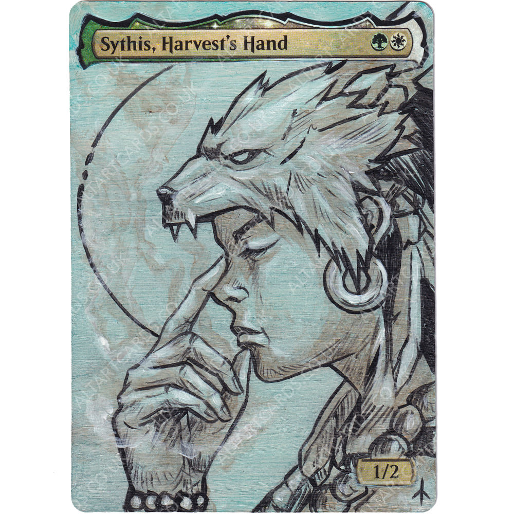 Altered Art - Sythis, Harvest's Hand