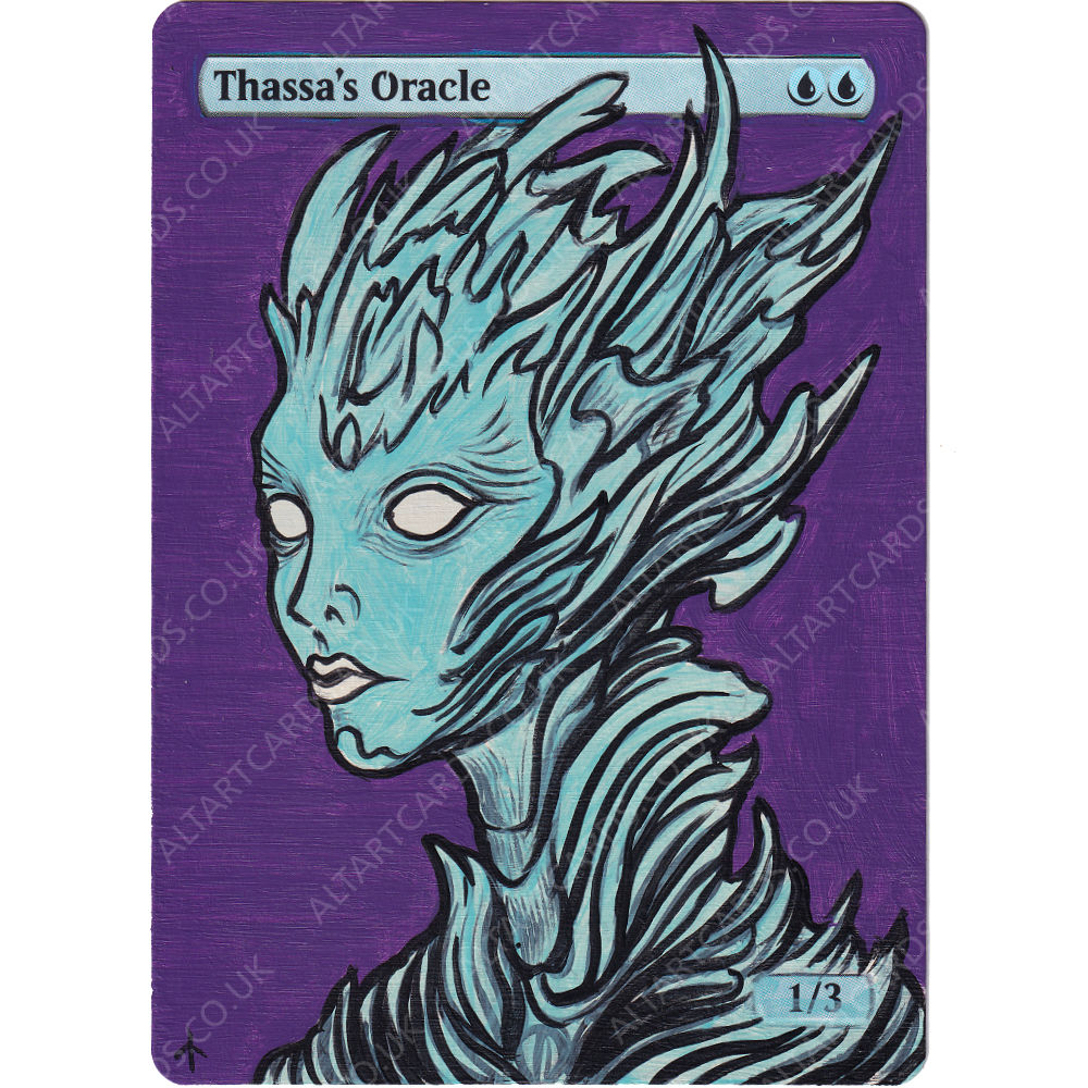 Altered Art - Thassa's Oracle