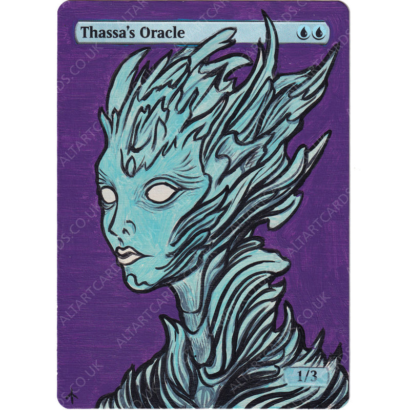 Altered Art - Thassa's Oracle