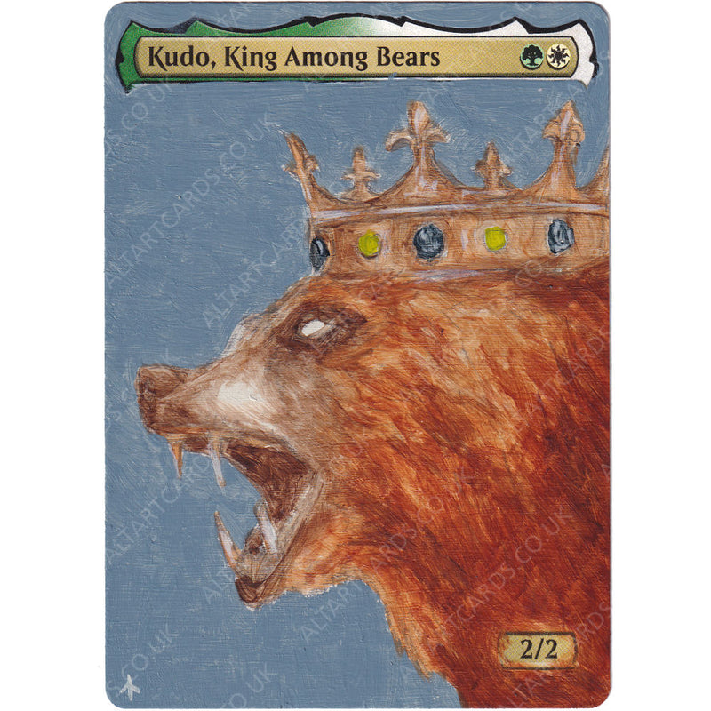 Altered Art - Kudo, King Among Bears