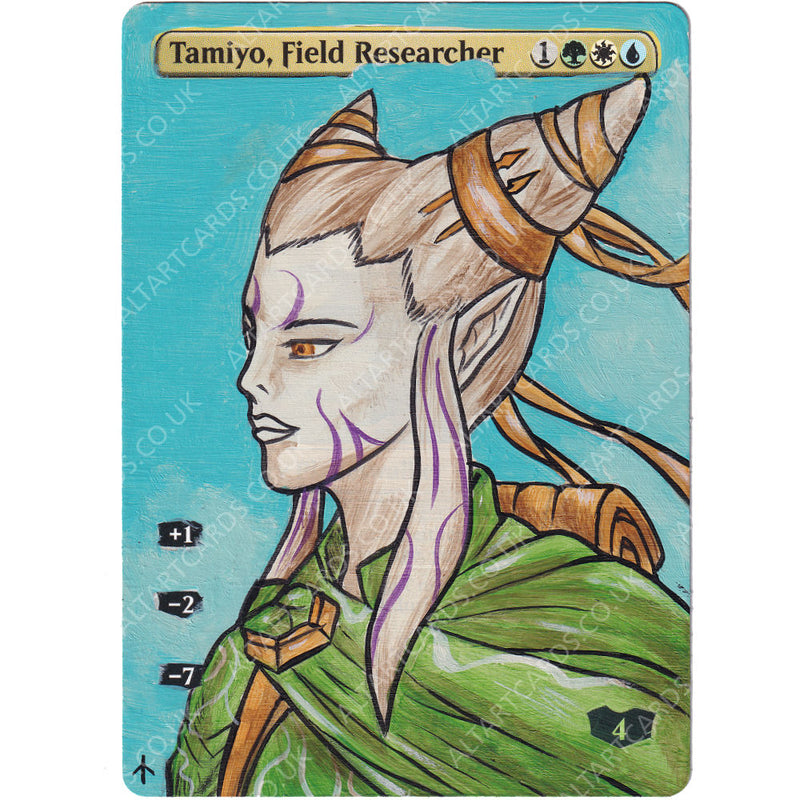 Altered Art - Tamiyo, Field Researcher