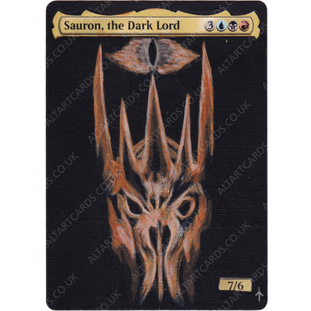 Altered Art - Sauron, the Dark Lord