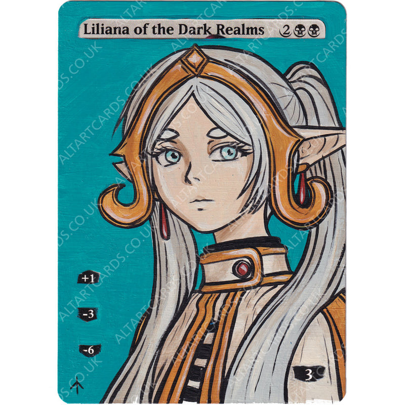 Altered Art - Liliana of the Dark Realms