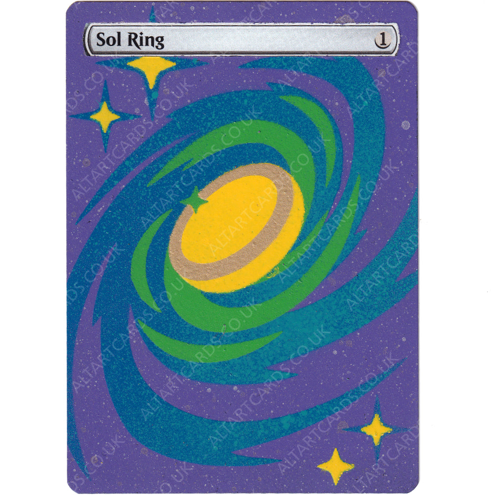 Altered Art - Sol Ring
