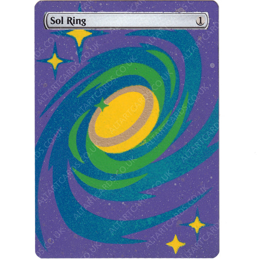 Altered Art - Sol Ring
