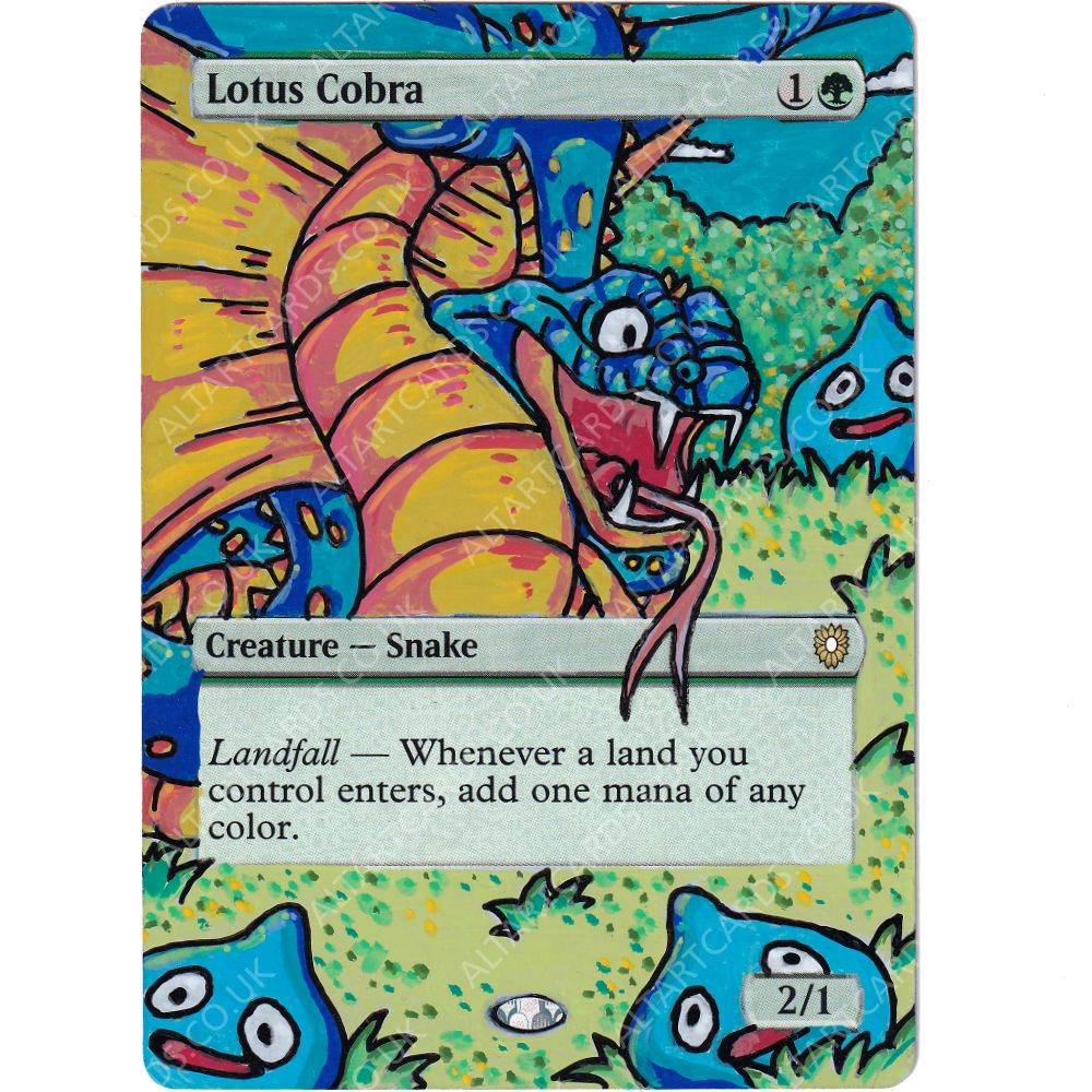 Altered Art - Lotus Cobra