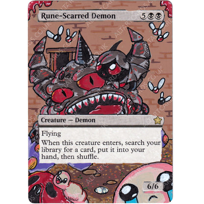 Altered Art - Rune-Scarred Demon