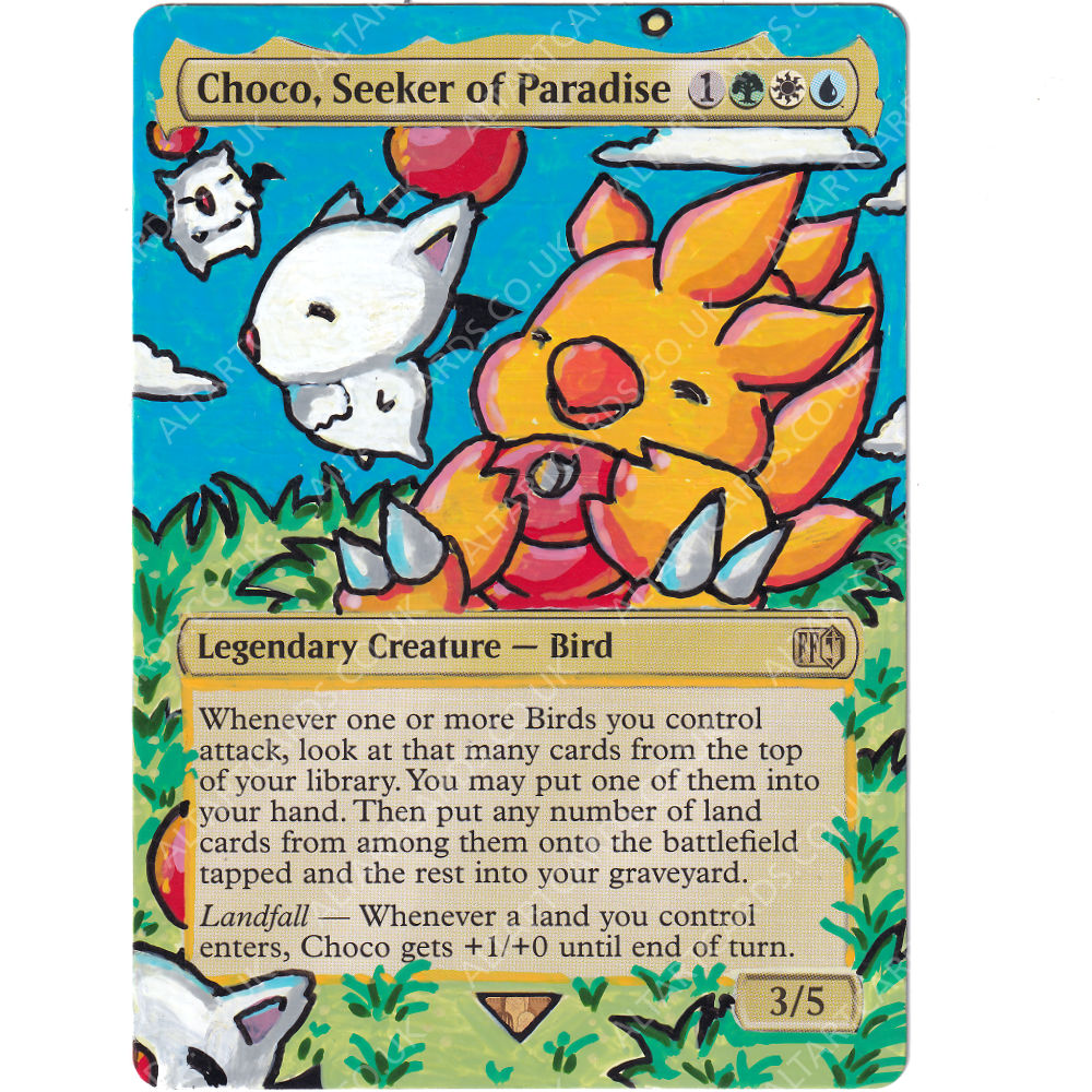 Altered Art - Choco, Seeker of Paradise