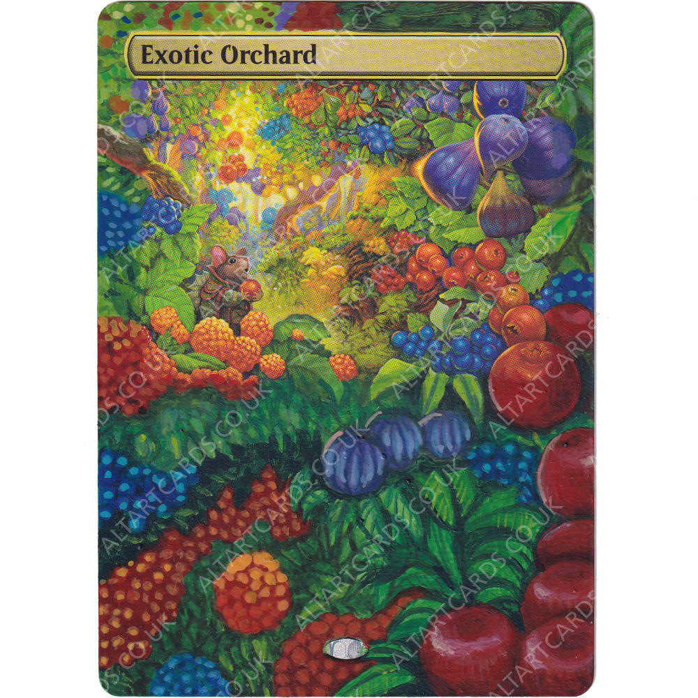 Altered Art - Exotic Orchard
