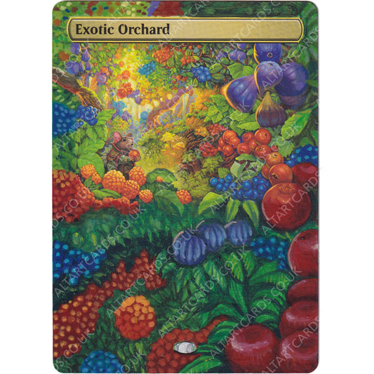 Altered Art - Exotic Orchard