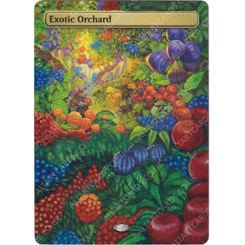 Altered Art - Exotic Orchard