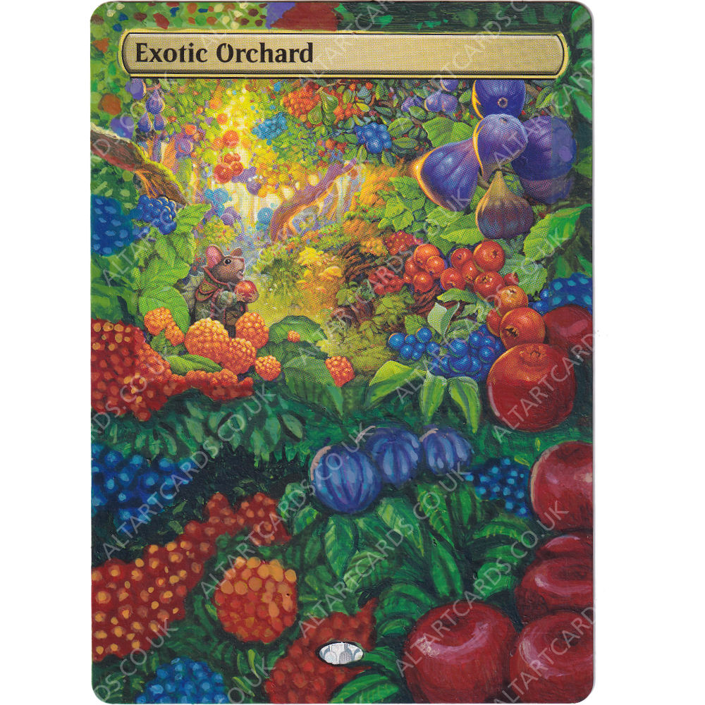 Altered Art - Exotic Orchard