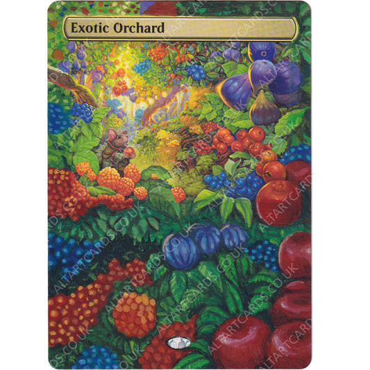 Altered Art - Exotic Orchard