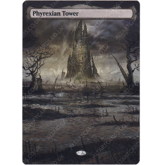 Altered Art - Phyrexian Tower