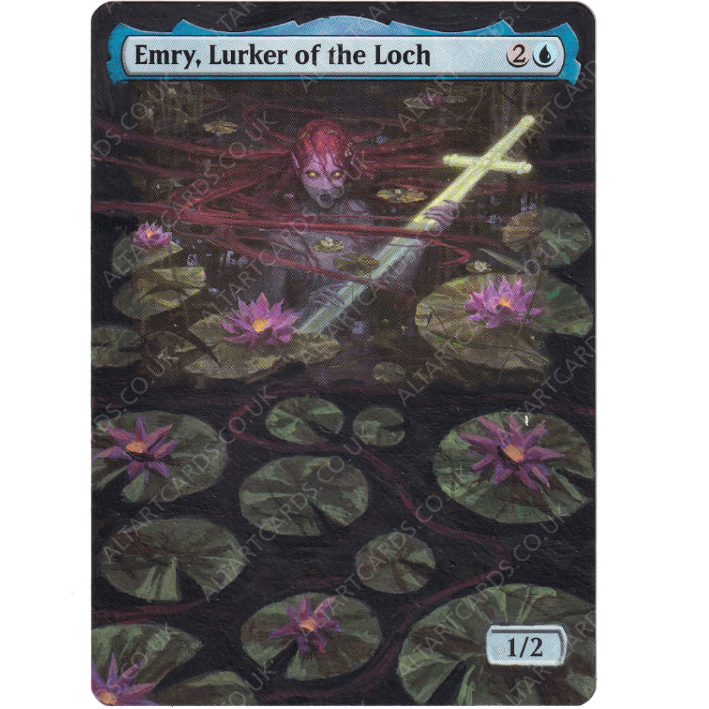 Altered Art - Emry, Lurker of the Loch