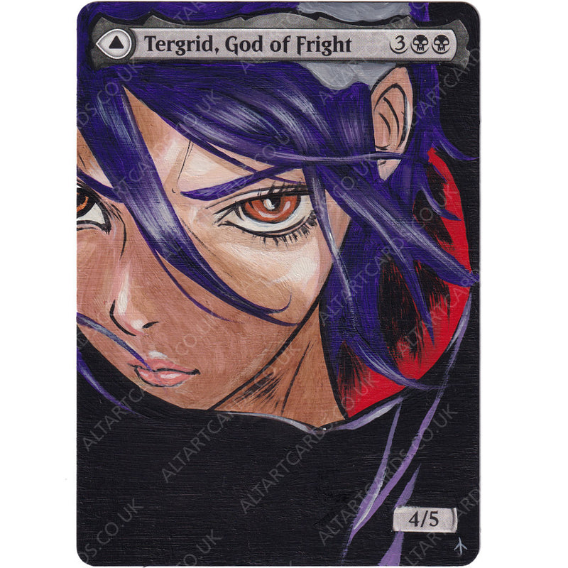 Altered Art - Tergrid, God of Fright