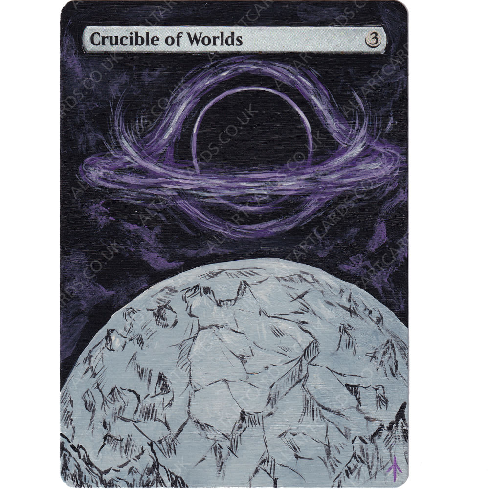Altered Art - Crucible of Worlds