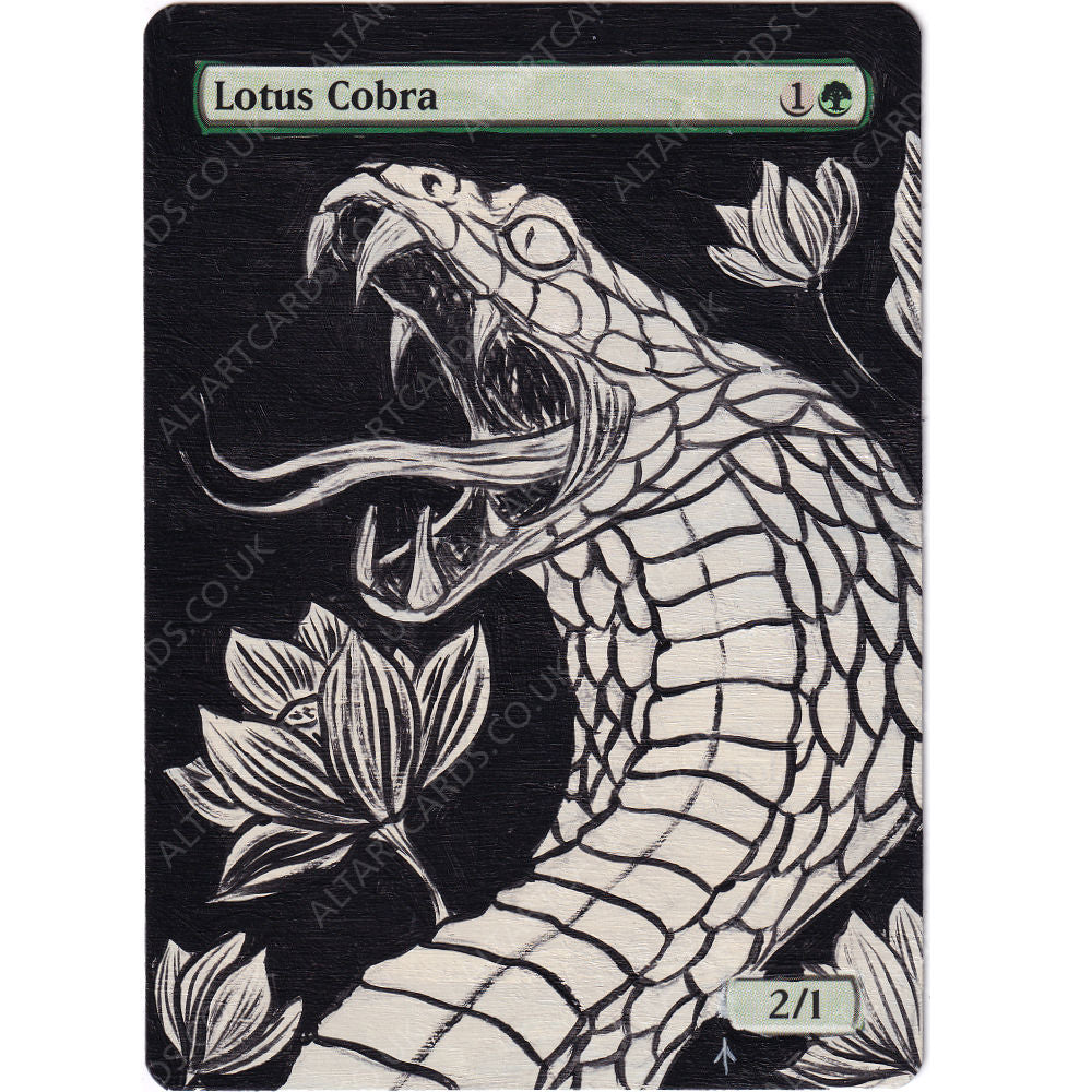 Altered Art - Lotus Cobra