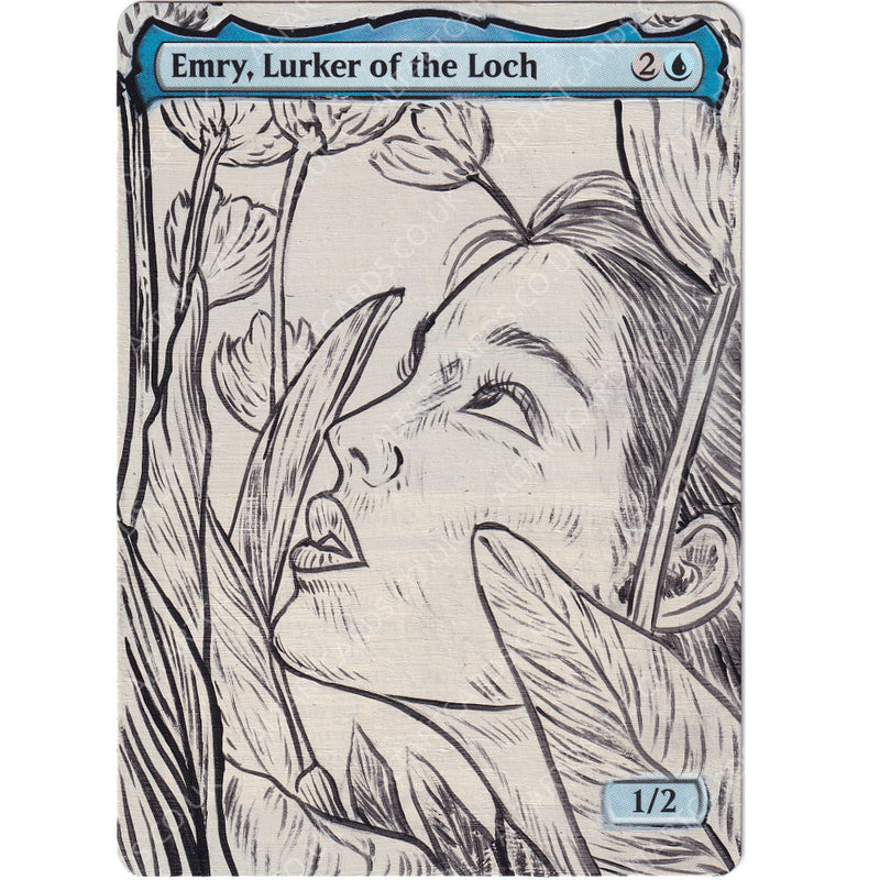 Altered Art - Emry, Lurker of the Loch