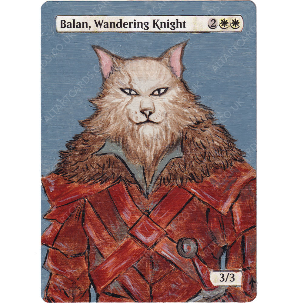Altered Art - Balan, Wandering Knight