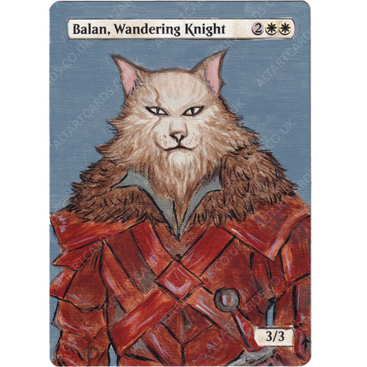 Altered Art - Balan, Wandering Knight