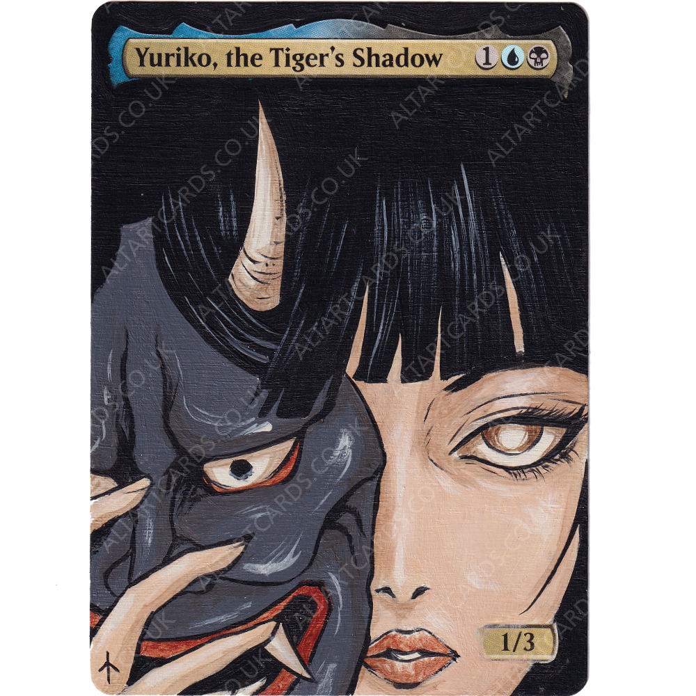 Altered Art - Yuriko, the Tiger's Shadow