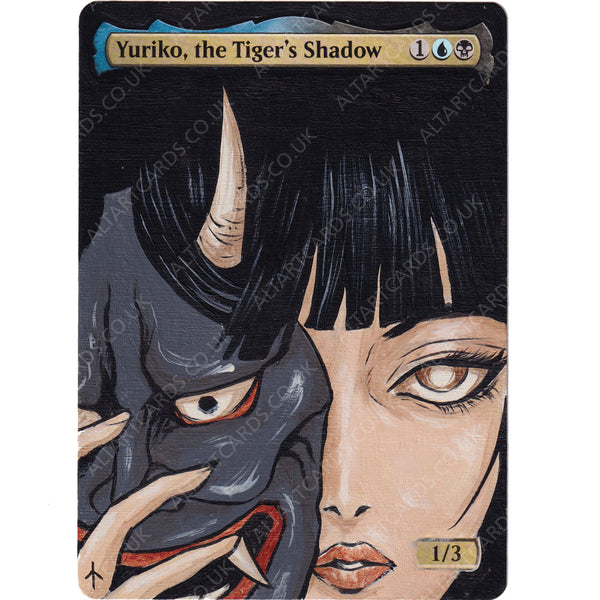 Altered Art - Yuriko, the Tiger's Shadow