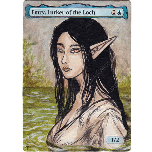 Altered Art - Emry, Lurker of the Loch