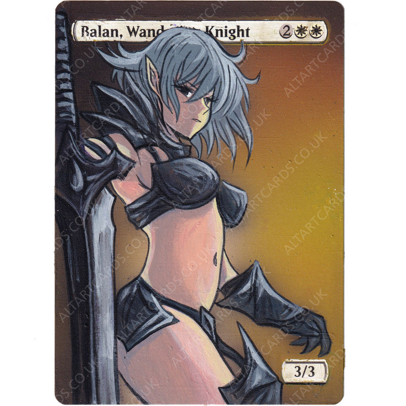 Altered Art - Balan, Wandering Knight