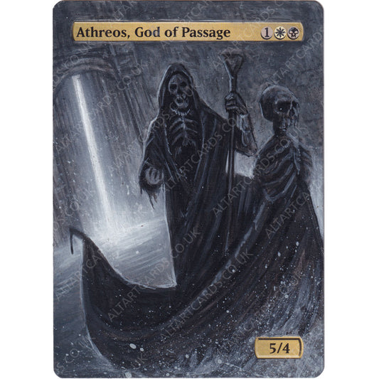 Altered Art - Athreos, God of Passage