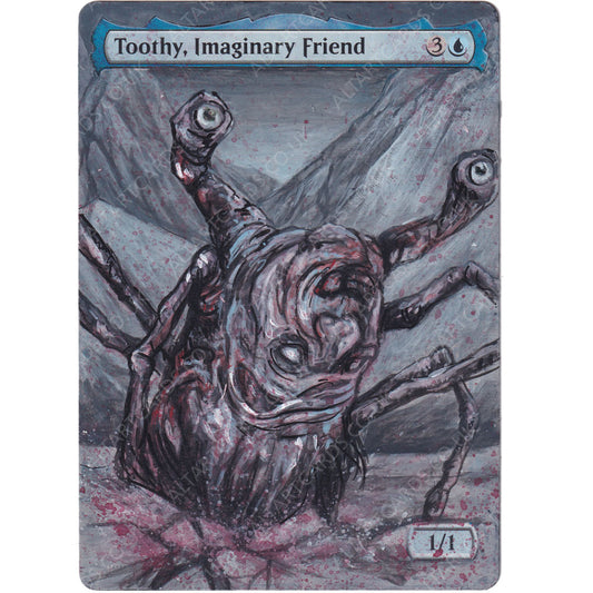 Altered Art - Toothy, Imaginary Friend