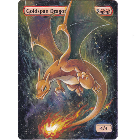 Altered Art - Goldspan Dragon