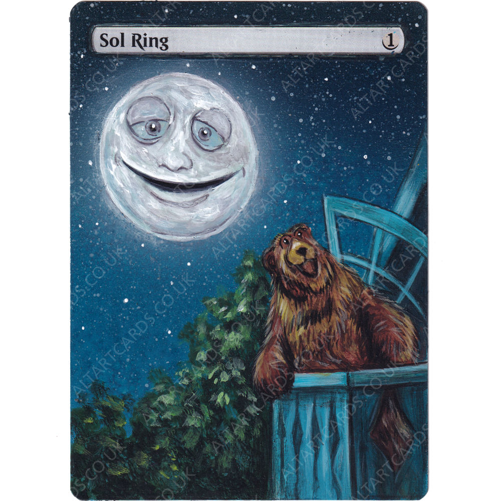 Altered Art - Sol Ring