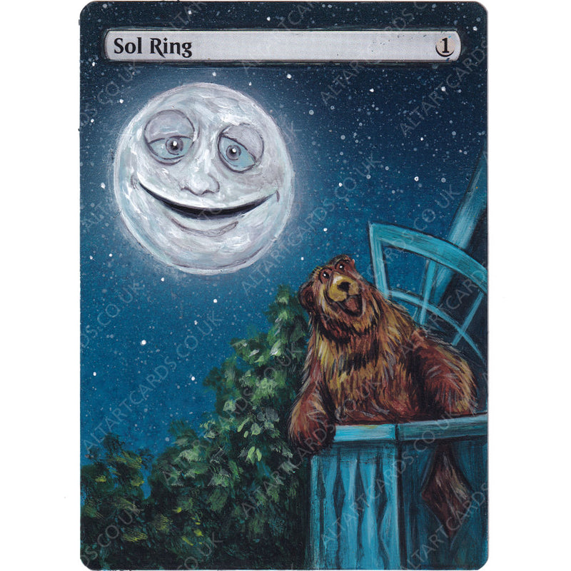 Altered Art - Sol Ring