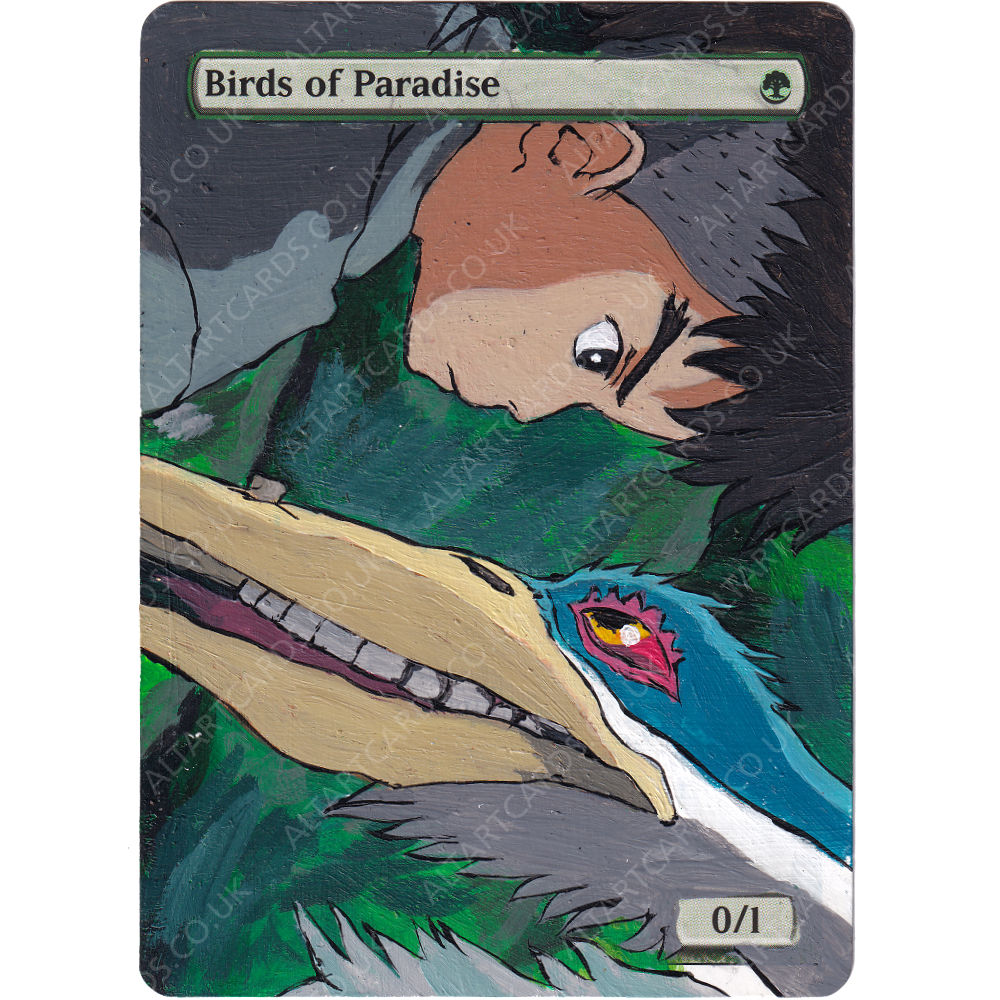 Altered Art - Birds of Paradise