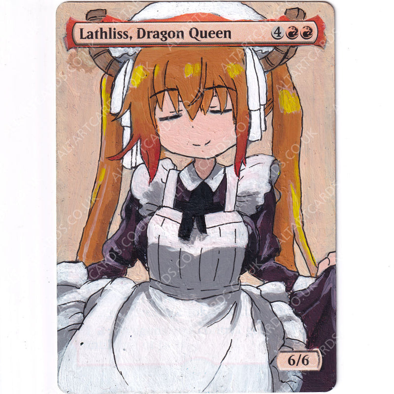 Altered Art - Lathliss, Dragon Queen