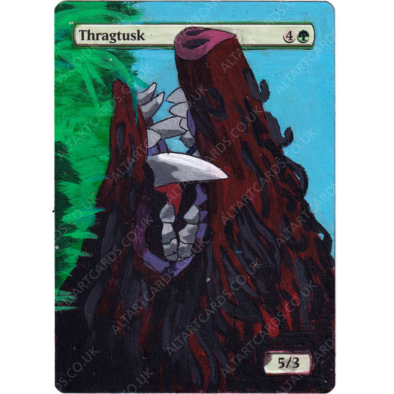 Altered Art - Thragtusk